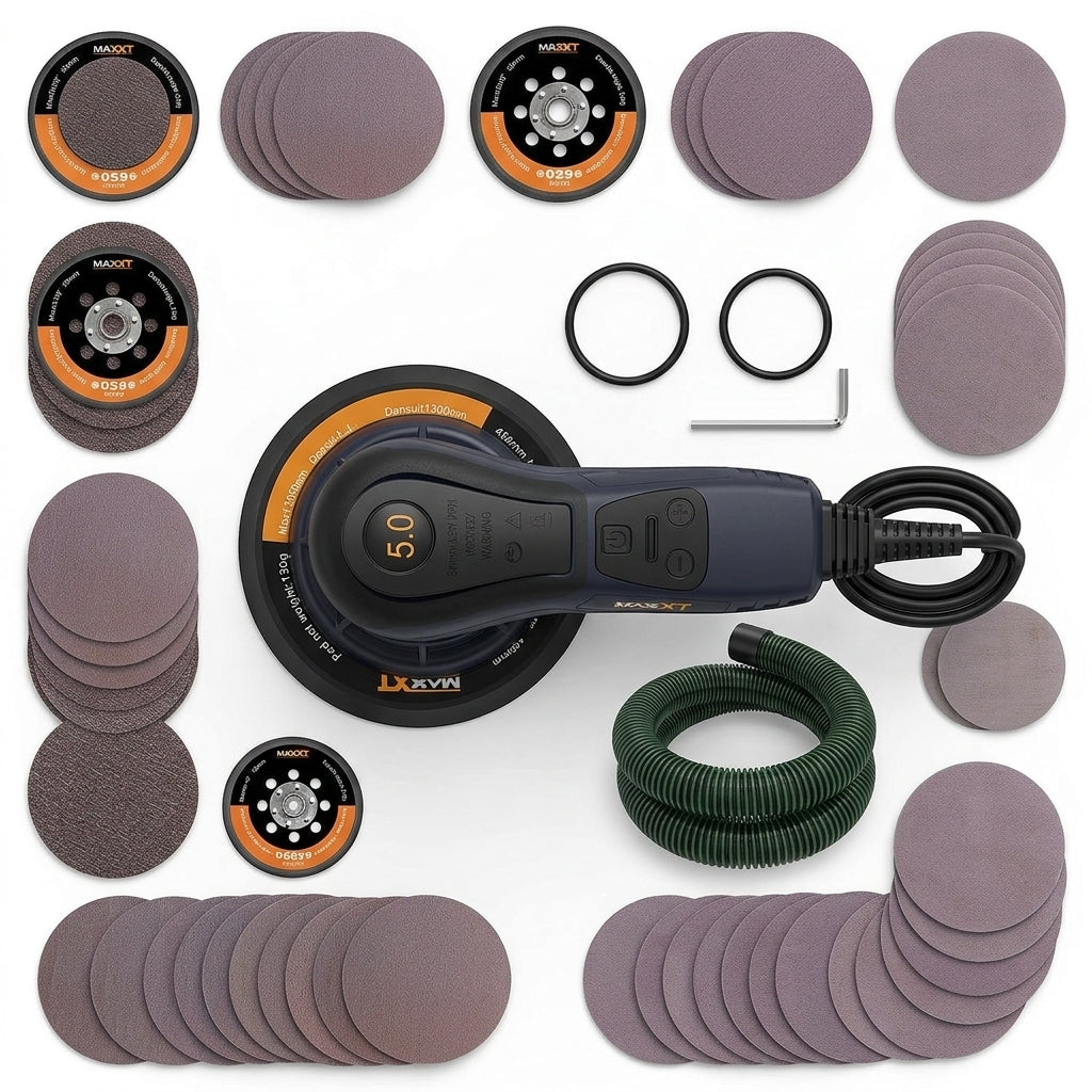 Falcom F3 – Levigatrice Orbitale con Aspirapolvere 50 L