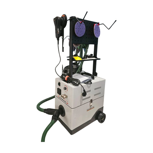 Falcom F3 – Levigatrice Orbitale con Aspirapolvere 50 L